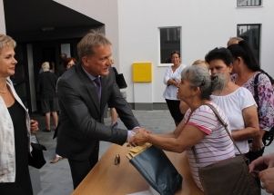 Dodjela ključeva korisnicima socijalnih stanova na Crvenim kućama