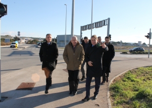 Obilazak gradonačelnika Božidara Kalmete-Uređaj za pročišćavanje otpadnih voda Centar