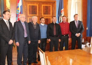Gradonačelnik Božidar Kalmeta primio zadarske barkajole