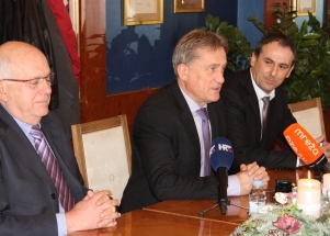 Gradonačelnik Božidar Kalmeta primio zadarske barkajole