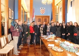 Gradonačelnik Božidar Kalmeta primio novinare 
