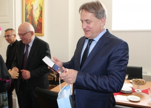 Primanje kod zadarskog nadbiskupa mons. Želimira Puljića