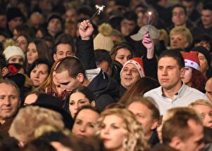 Doček Nove 2017. godine u Zadru