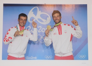 Otvorenje izložbe "Olimpijska bajka Šime Fantele i Igora Marenića"