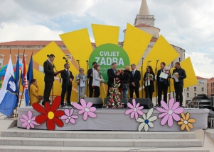 Otvorenje vrtne izložbe cvijeća "Cvijet Zadra"