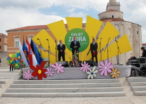 Otvorenje vrtne izložbe cvijeća "Cvijet Zadra"
