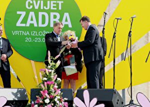 Otvorenje vrtne izložbe cvijeća "Cvijet Zadra"