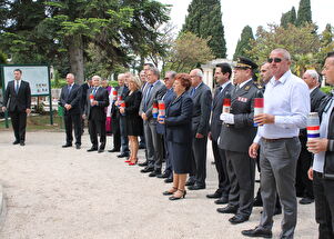 Otvaranje spomenika poginulim braniteljima Domovinskog rata