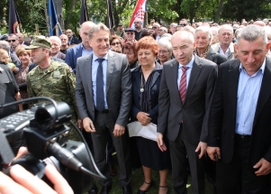 Otvaranje spomenika poginulim braniteljima Domovinskog rata