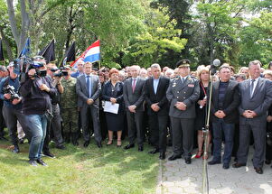 Otvaranje spomenika poginulim braniteljima Domovinskog rata