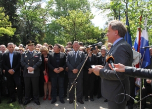 Otvaranje spomenika poginulim braniteljima Domovinskog rata