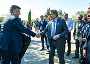 Predsjednik Vlade RH Andrej Plenković obišao ŠC "Višnjik"