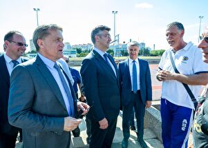 Predsjednik Vlade RH Andrej Plenković obišao ŠC "Višnjik"