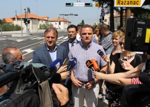 Otvaranje raskrižja ulica Benka Benkovića i Put Bokanjca