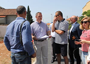 Otvaranje raskrižja ulica Benka Benkovića i Put Bokanjca