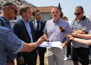 Otvaranje raskrižja ulica Benka Benkovića i Put Bokanjca