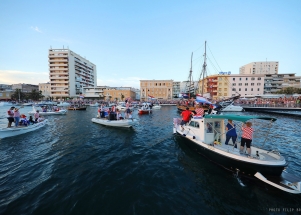 Spektakularan zadarski doček zadarskih Vatrenih 