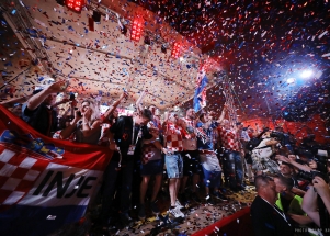 Spektakularan zadarski doček zadarskih Vatrenih 