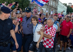 Spektakularan zadarski doček zadarskih Vatrenih 2.dio