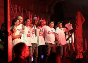 Svečani doček i prijem Šime i Mihovila Fantele