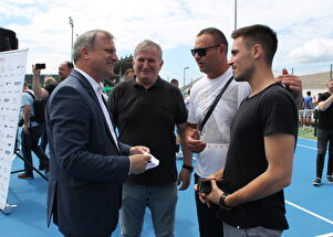 Otvaranje teniskog centra na Višnjiku - Adria tour
