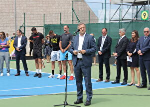 Otvaranje teniskog centra na Višnjiku - Adria tour