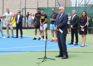 Otvaranje teniskog centra na Višnjiku - Adria tour