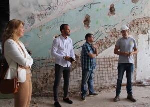 Gradonačelnik Dukić i suradnici obišli gradilišta EU projekata