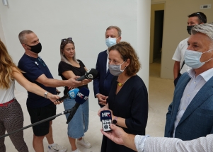 Radni sastanak i obilazak Providurove palače ministrice kulture i medija Nine Obuljen Koržinek