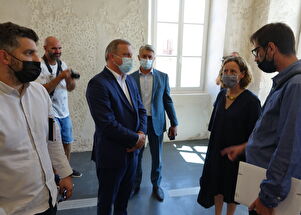 Radni sastanak i obilazak Providurove palače ministrice kulture i medija Nine Obuljen Koržinek