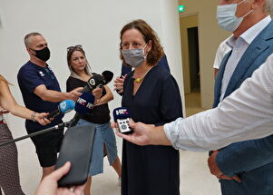 Radni sastanak i obilazak Providurove palače ministrice kulture i medija Nine Obuljen Koržinek
