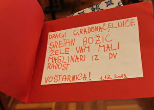 Djeca u posjeti gradonačelniku