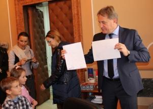 Djeca u posjeti gradonačelniku