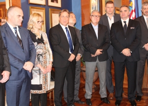 Kup Krešimira Ćosića 2016.-primanje gradonačelnika i polaganje cvijeća