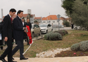 Kup Krešimira Ćosića 2016.-primanje gradonačelnika i polaganje cvijeća