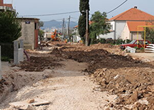 Radni obilazak gradilišta - gradonačelnik i pročelnici
