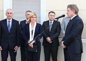 Otvaranje privremenog Ureda predsjednice RH u Zadarskoj županiji