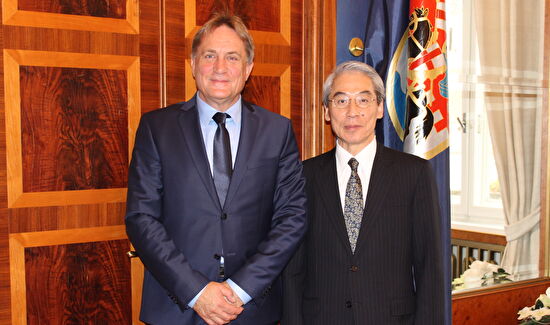 Gradonačelnik primio veleposlanika Japana u RH, NJ.E. Keiji Takiguchija 