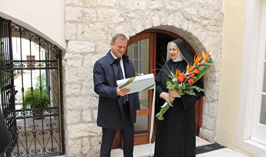 Tadicionalan susret benediktiniki i gradonačelnika Grada Zadra