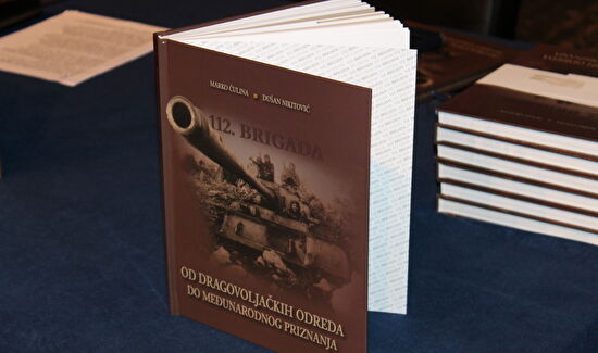 Predstavljanje knjige "112. brigada - od dragovoljačkih odreda do međunarodnog priznanja RH“.