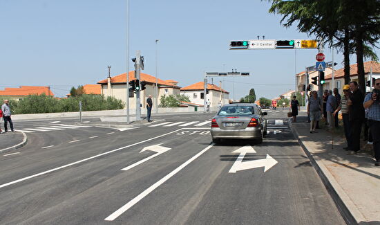 Otvoreno rekonstruirano raskrižje ulica Benka Benkovića i Put Nina