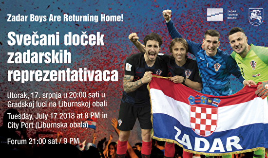 U utorak navečer - Zadar dočekuje svoje Vatrene