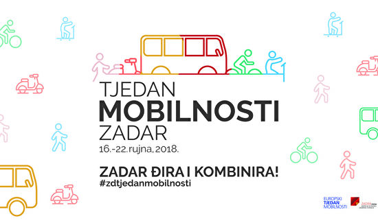 Sljedeći tjedan obilježava se Europski tjedan mobilnosti pod sloganom “ZADAR ĐIRA I KOMBINIRA”