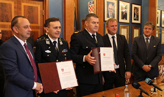 Potpisana Povelja o bratimljenju Vatrogasnih zajednica Grada Zadra i Općine Marija Bistrica