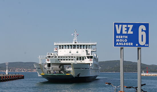 Na liniji Zadar - Preko od danas plovi novi trajekt Ugljan