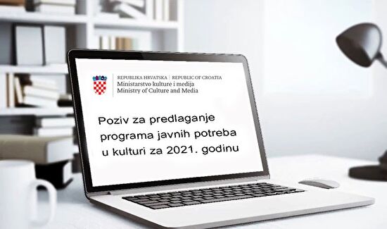 Raspisan Poziv za predlaganje programa javnih potreba u kulturi Republike Hrvatske za 2021. godinu