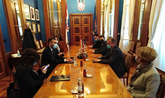 Radni sastanak s ministrom Aladrovićem