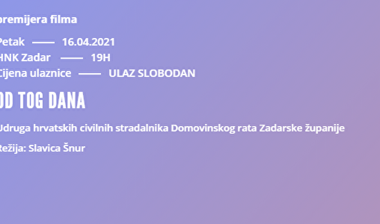 OD TOG DANA I HNK Zadar