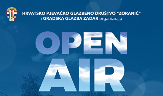 Open Air koncert HPGD Zoranić i Gradske glazbe Zadar