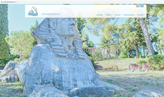 Zadarskasfinga.eu – mjesto na kojem od sad živi Sfinga
